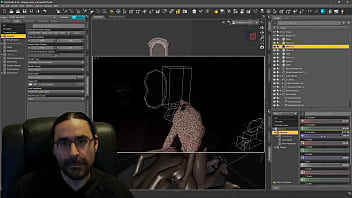 Building the leticia scene lighting work and render settings details