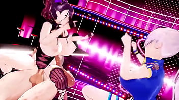 和好姐妹展开性爱比拼