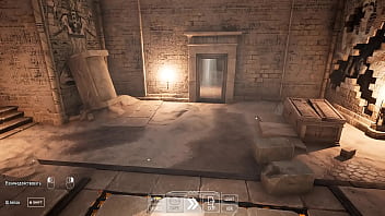 Lara rides a huge dildo she found in an abandoned tomb