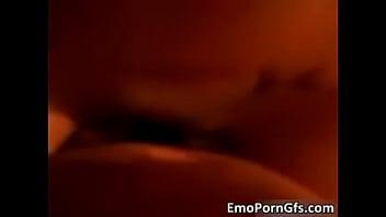 Nasty brunette emo gets pounded up her