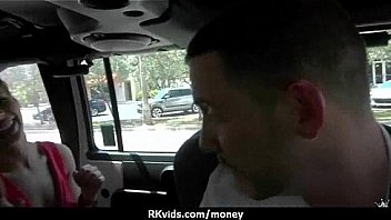 Sexy wild chick gets paid to fuck 2