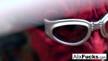 Hot hahes share a wild cock