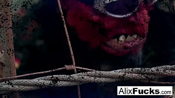 Hot hahes share a wild cock