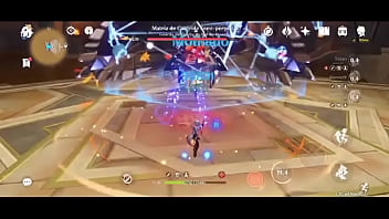 Alerchinno estourando boss triângulo