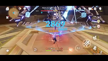 Alerchinno estourando boss triângulo