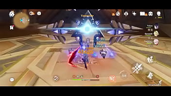 Alerchinno estourando boss triângulo