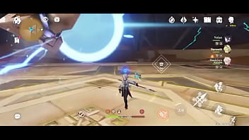 Alerchinno estourando boss triângulo