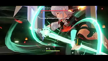 Alerchinno estourando boss triângulo