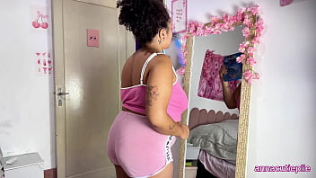Chubby ebony ripping nasty farts