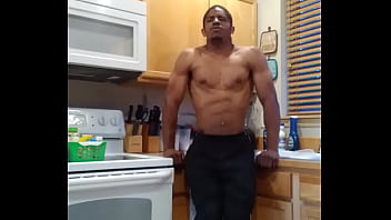 Cum denial long cock stroke