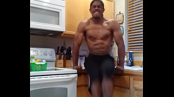 Cum denial long cock stroke