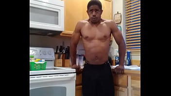 Cum denial long cock stroke