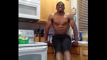 Cum denial long cock stroke