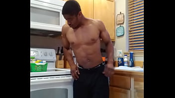 Cum denial long cock stroke