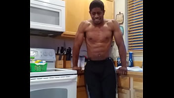 Cum denial long cock stroke