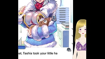 Anime girl getting her big tits fondled and lactating