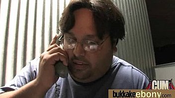 Ebony Babe Sucks Too Many White Cocks 10 thumbnail