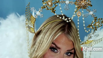 Busty blonde milf has curves straight out of heaven