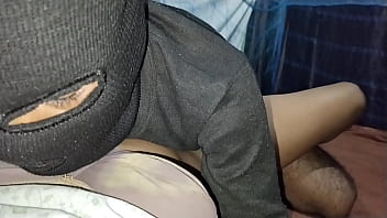 Hubby fuck his wife after pussy licking with nipple teasing