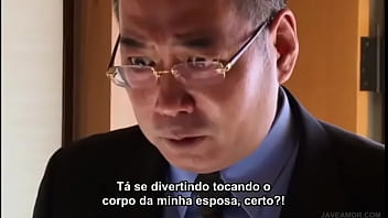 Um marido que convenceu sua esposa séria pt br