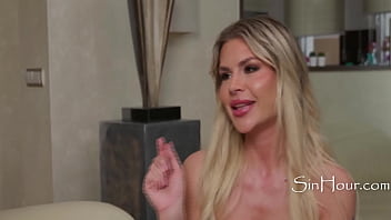 Her lust unlocked by a threesome shocked