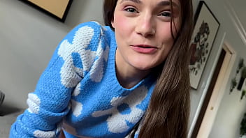 Tiny step daughter gives her pussy to old man