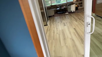 Tiny step daughter gives her pussy to old man