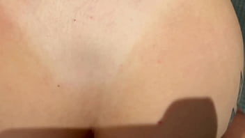 Hot creampie in my roommate's pussy