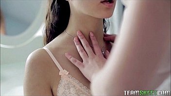 Beautiful besties taste each other and a cock