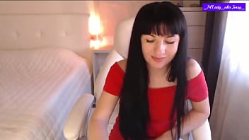 Little titty m'lady in red sexy strip tease & pussy please Little titty m'lady in red sexy strip tease & pussy please