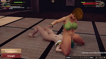 Remiel vs karen nf3d female mma combat dojo battle