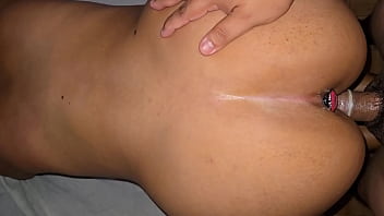 Doggystyle plug anal en mi culo sexo anal