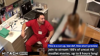 Stoner Maria Santos Has Multiple Orgasms While Undergoing Anti420 Therapy At Doctor Tampa's Gloved Hands Using A Magicwand thumbnail