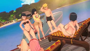 Naruto slut girls fun time