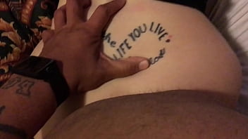 Snow bunny takin that bbc