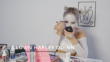 Harley quinn makeup tutorial by miss daisy diamond for halloween