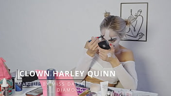 Harley quinn makeup tutorial by miss daisy diamond for halloween