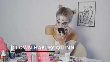 Harley quinn makeup tutorial by miss daisy diamond for halloween
