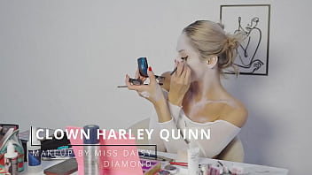 Harley quinn makeup tutorial by miss daisy diamond for halloween
