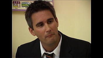 Lolly wears blue lingerie as she has sex and gets a warm sticky facial