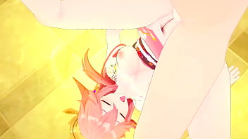 Yae miko takes in so much pleasure in her tight pussy genshin impact sex compilation