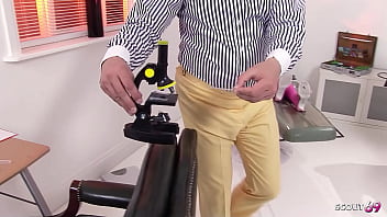 Big natural tits nymphomaniac milf jasmine black tricked to ffm threesome fuck at hospital by doctor and sexy nurse