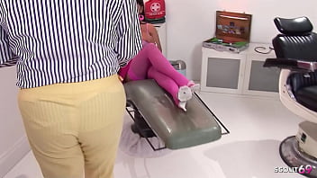 Big natural tits nymphomaniac milf jasmine black tricked to ffm threesome fuck at hospital by doctor and sexy nurse