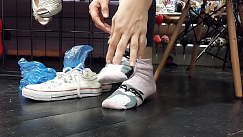 Two pairs of socks and sweaty feet