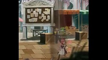 Guy gets punished by blonde girl and a trap