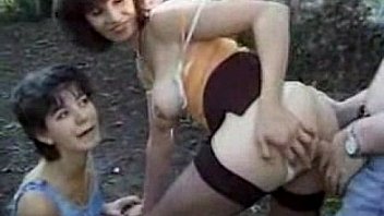 Merrit sander & friend french anal sex outdoor