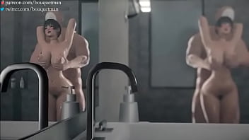 Take a bath with mommy