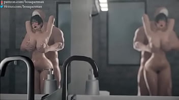 Take a bath with mommy