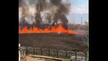 Massive fire in srinagar