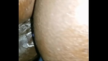 Calmly taking in the black cock deep into my ass